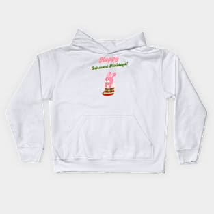 Hoppy Introvert Holidays Kids Hoodie